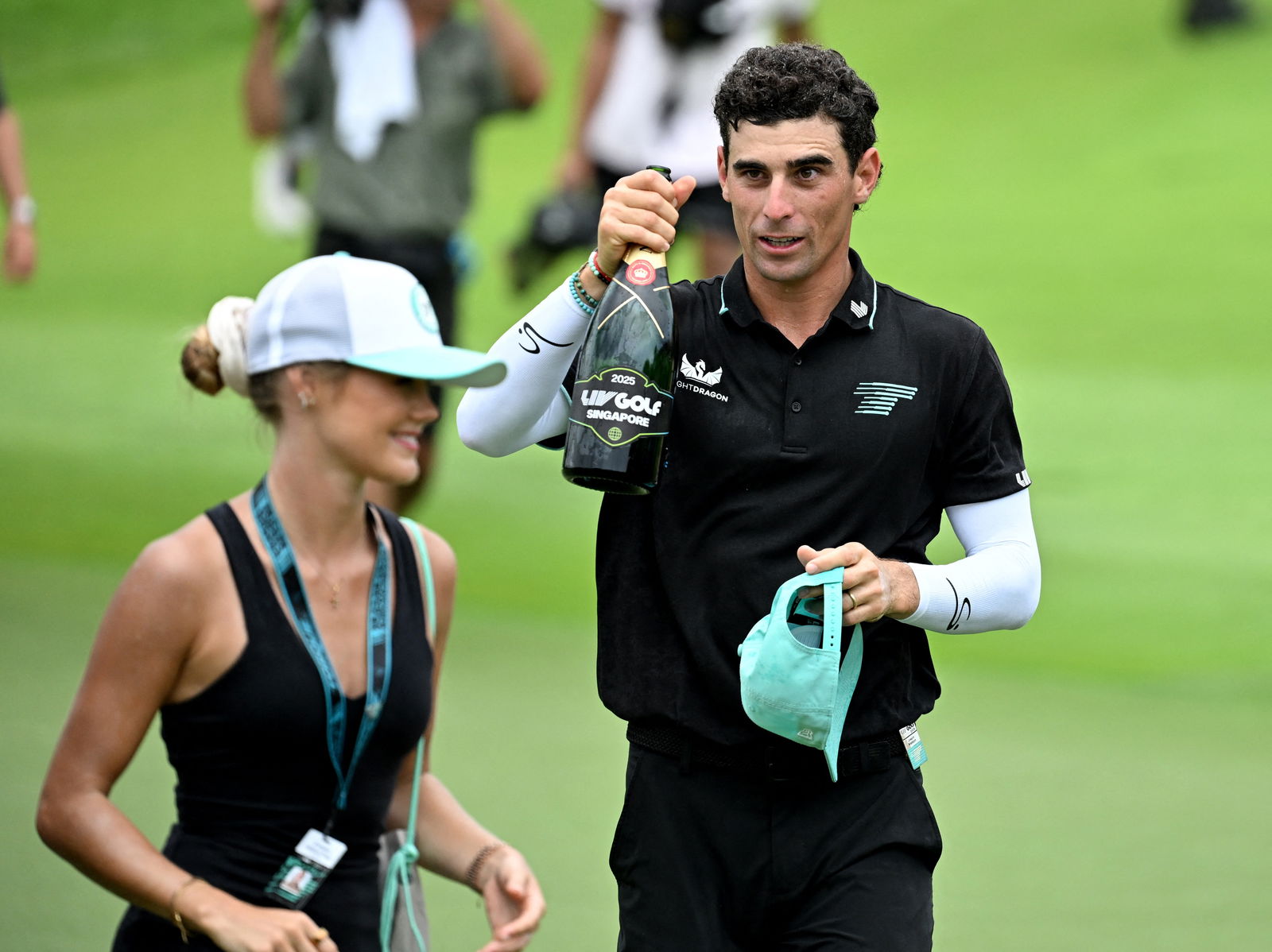 Joaquin Niemann and Titi